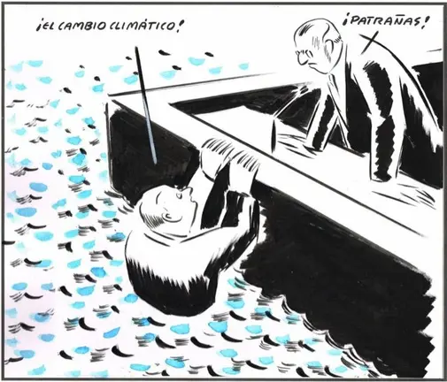 Imagen El Roto Cambio Clim&aacute;tico
