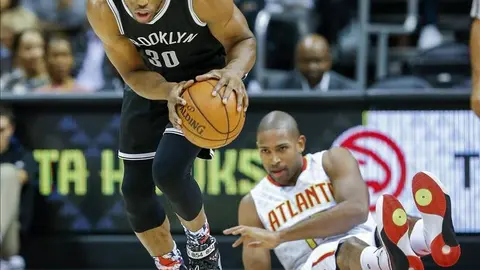 106-98. Horford destaca en el triunfo de los l&iacute;deres Hawks