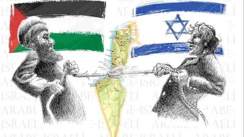 Imagen Ham&aacute;s contra Palestina
